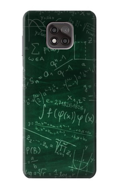 S3190 Math Formula Greenboard Case For Motorola Moto G Power (2021)