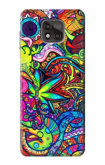 S3255 Colorful Art Pattern Case For Motorola Moto G Power (2021)