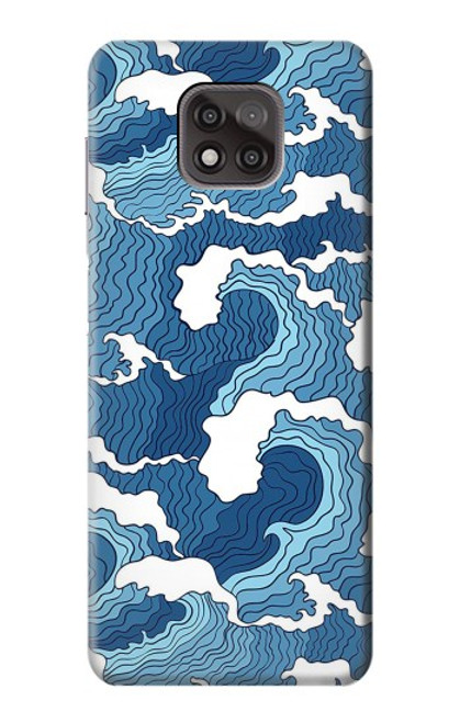 S3751 Wave Pattern Case For Motorola Moto G Power (2021)