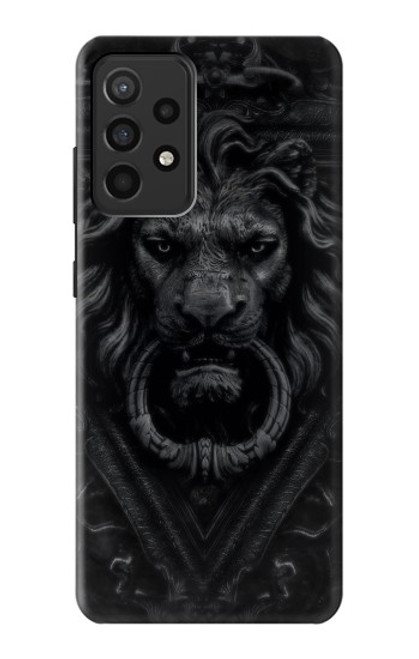 S3619 Dark Gothic Lion Case For Samsung Galaxy A52, Galaxy A52 5G