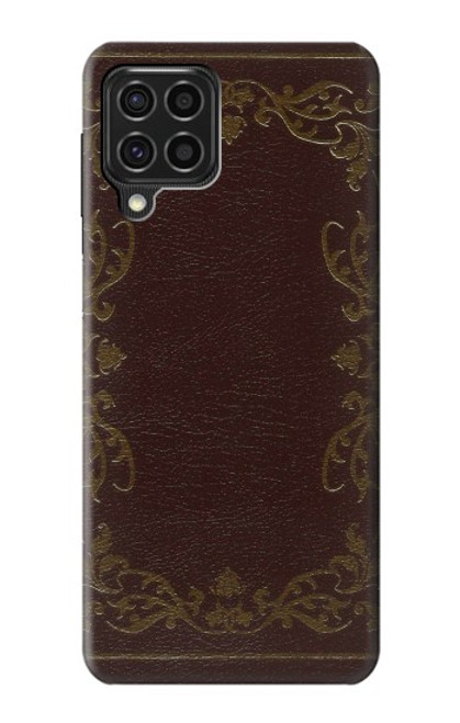S3553 Vintage Book Cover Case For Samsung Galaxy F62
