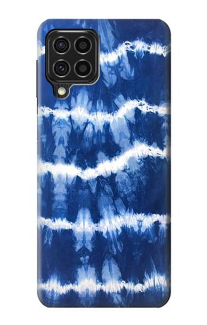 S3671 Blue Tie Dye Case For Samsung Galaxy F62