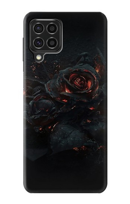 S3672 Burned Rose Case For Samsung Galaxy F62