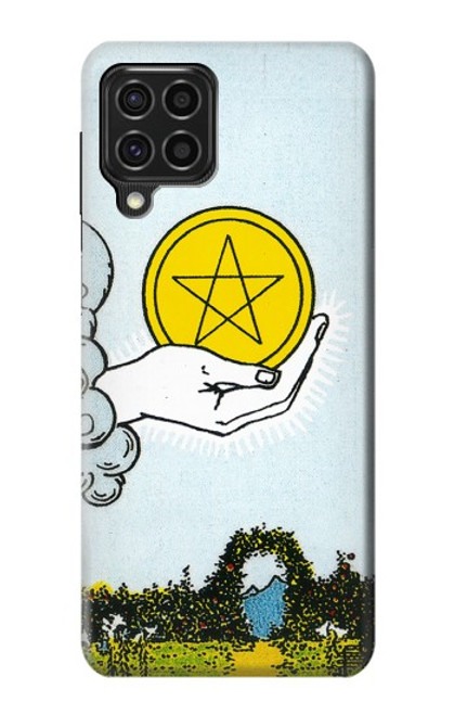 S3722 Tarot Card Ace of Pentacles Coins Case For Samsung Galaxy F62