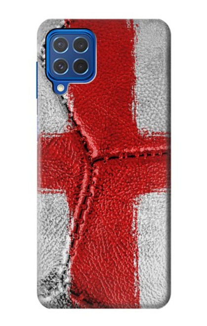 S3316 England Flag Vintage Football Graphic Case For Samsung Galaxy M62