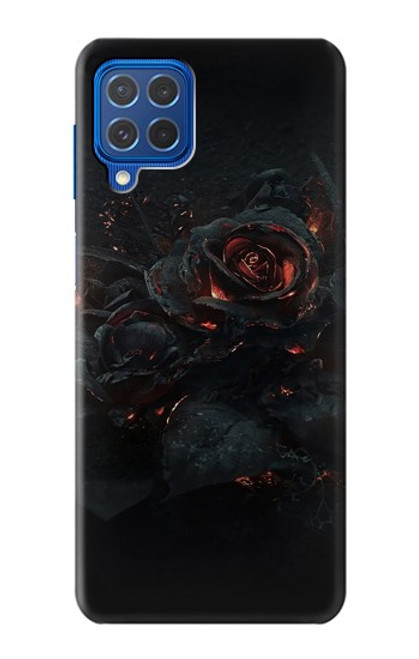 S3672 Burned Rose Case For Samsung Galaxy M62