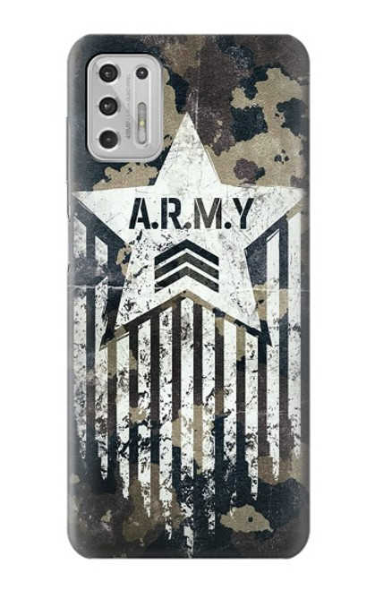 S3666 Army Camo Camouflage Case For Motorola Moto G Stylus (2021)