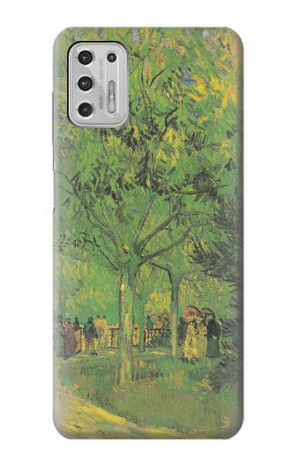 S3748 Van Gogh A Lane in a Public Garden Case For Motorola Moto G Stylus (2021)