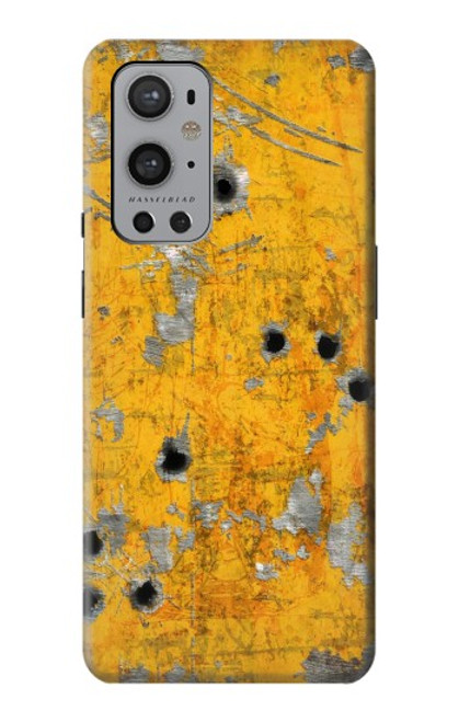 S3528 Bullet Rusting Yellow Metal Case For OnePlus 9 Pro