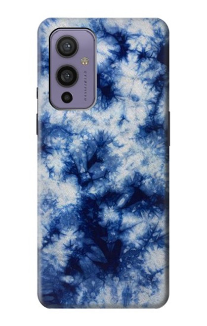 S3439 Fabric Indigo Tie Dye Case For OnePlus 9