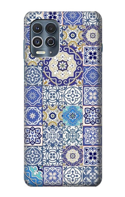 S3537 Moroccan Mosaic Pattern Case For Motorola Edge S