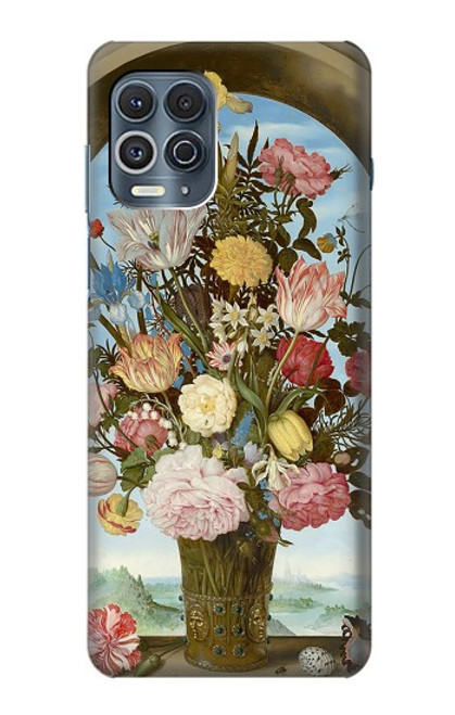 S3749 Vase of Flowers Case For Motorola Edge S