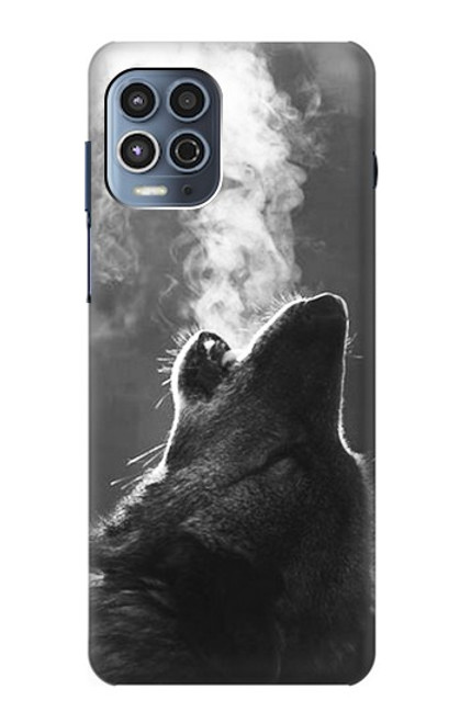 S3505 Wolf Howling Case For Motorola Moto G100