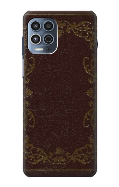 S3553 Vintage Book Cover Case For Motorola Moto G100