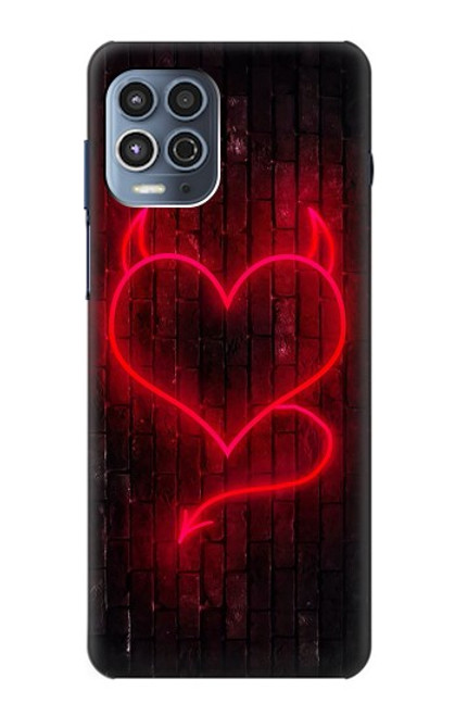 S3682 Devil Heart Case For Motorola Moto G100