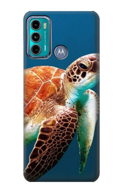 S3497 Green Sea Turtle Case For Motorola Moto G60, G40 Fusion