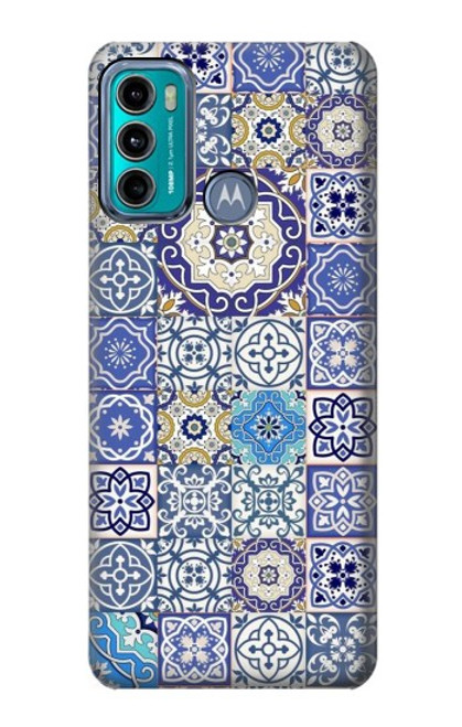 S3537 Moroccan Mosaic Pattern Case For Motorola Moto G60, G40 Fusion