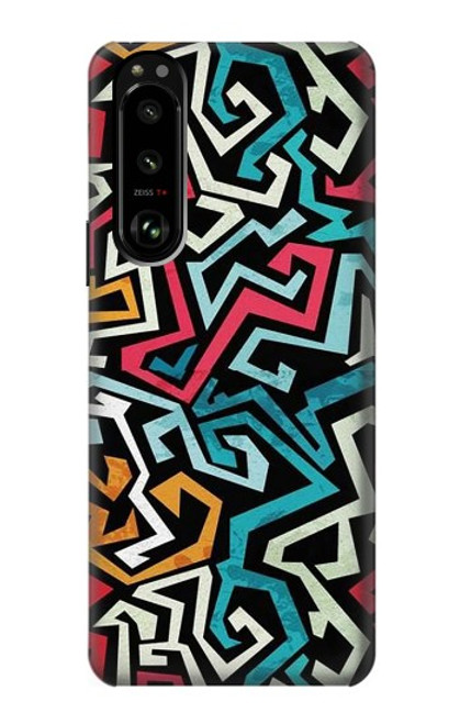 S3712 Pop Art Pattern Case For Sony Xperia 5 III