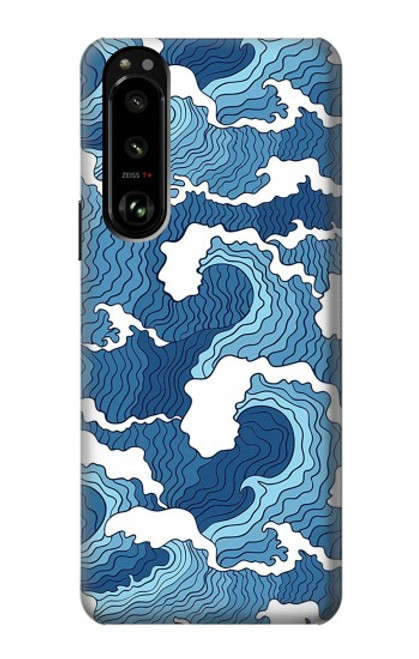 S3751 Wave Pattern Case For Sony Xperia 5 III