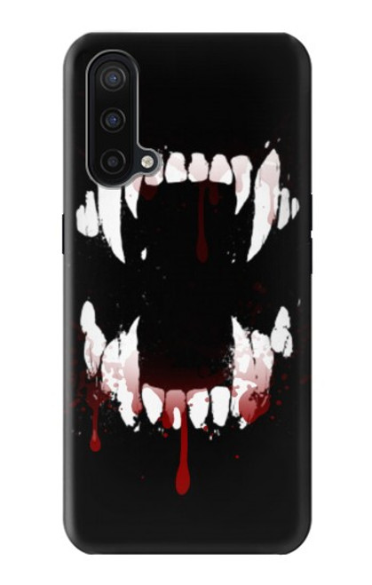 S3527 Vampire Teeth Bloodstain Case For OnePlus Nord CE 5G
