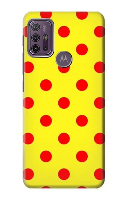 S3526 Red Spot Polka Dot Case For Motorola Moto G10 Power