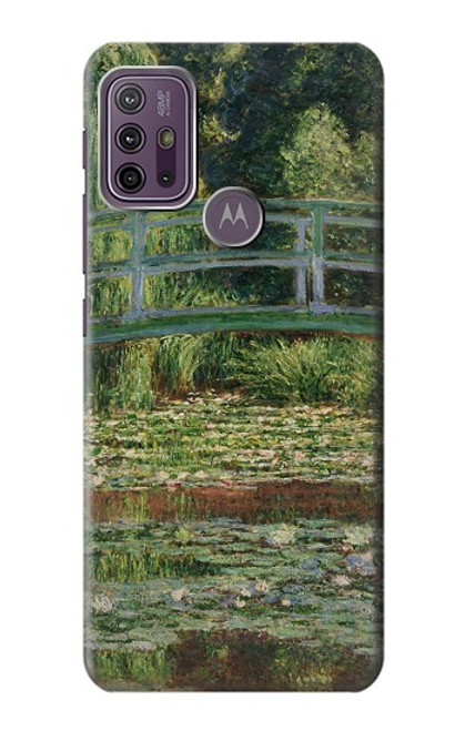 S3674 Claude Monet Footbridge and Water Lily Pool Case For Motorola Moto G10 Power