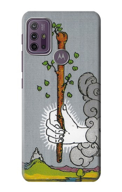 S3723 Tarot Card Age of Wands Case For Motorola Moto G10 Power