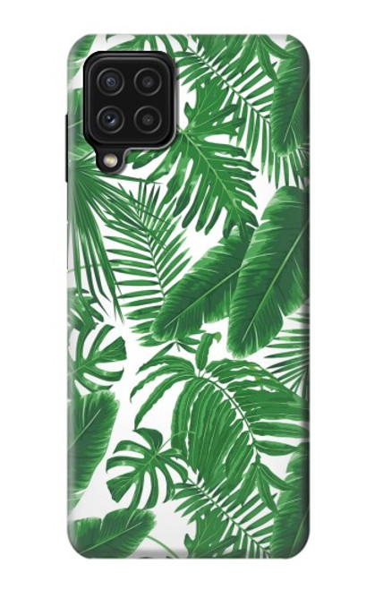 S3457 Paper Palm Monstera Case For Samsung Galaxy A22 4G