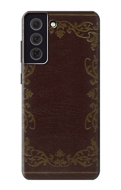 S3553 Vintage Book Cover Case For Samsung Galaxy S21 FE 5G