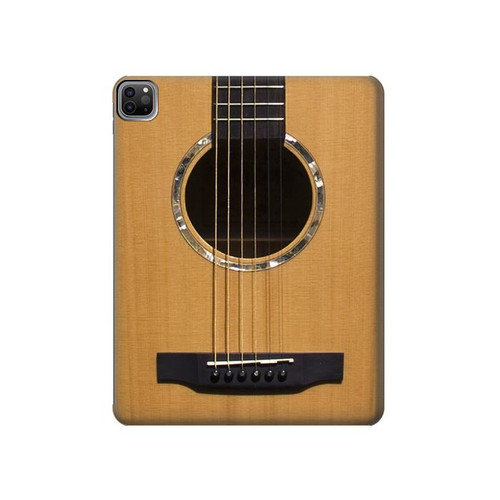 S0057 Acoustic Guitar Hard Case For iPad Pro 12.9 (2022,2021,2020,2018, 3rd, 4th, 5th, 6th)