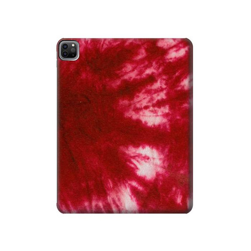 S2480 Tie Dye Red Hard Case For iPad Pro 12.9 (2022,2021,2020,2018, 3rd, 4th, 5th, 6th)