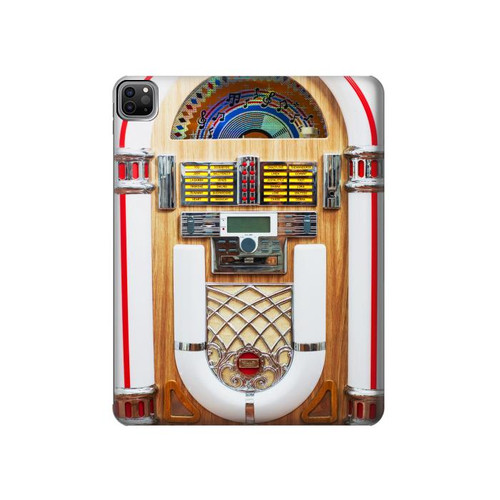 S2853 Jukebox Music Playing Device Hard Case For iPad Pro 12.9 (2022,2021,2020,2018, 3rd, 4th, 5th, 6th)