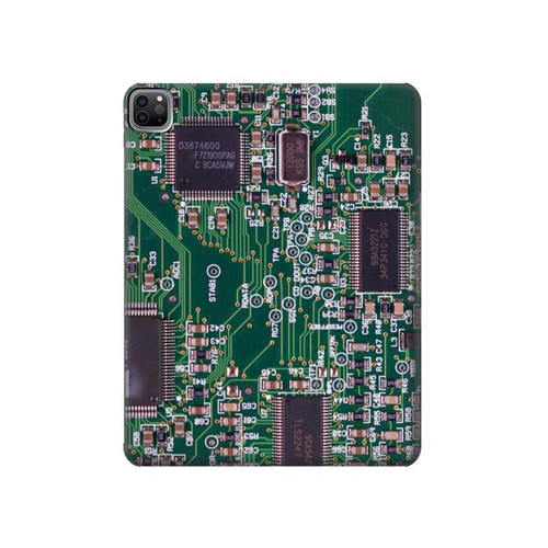S3519 Electronics Circuit Board Graphic Hard Case For iPad Pro 12.9 (2022,2021,2020,2018, 3rd, 4th, 5th, 6th)