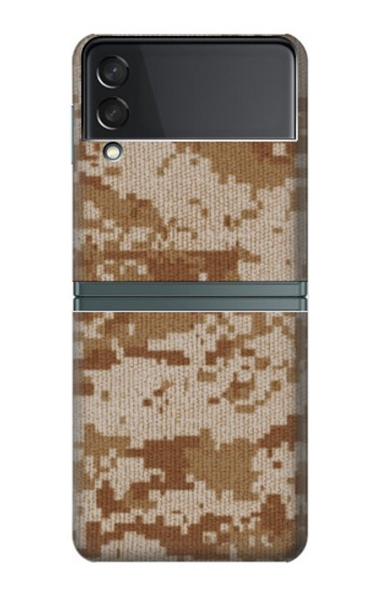 S2939 Desert Digital Camo Camouflage Case For Samsung Galaxy Z Flip 3 5G