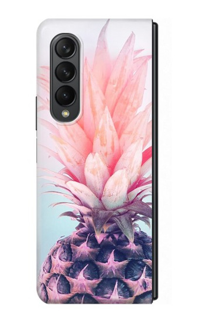 S3711 Pink Pineapple Case For Samsung Galaxy Z Fold 3 5G