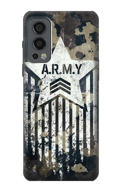 S3666 Army Camo Camouflage Case For OnePlus Nord 2 5G