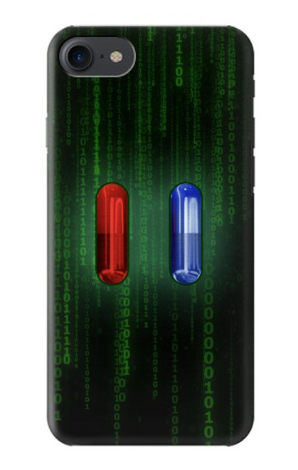 S3816 Red Pill Blue Pill Capsule Case For iPhone 7, iPhone 8, iPhone SE (2020) (2022)