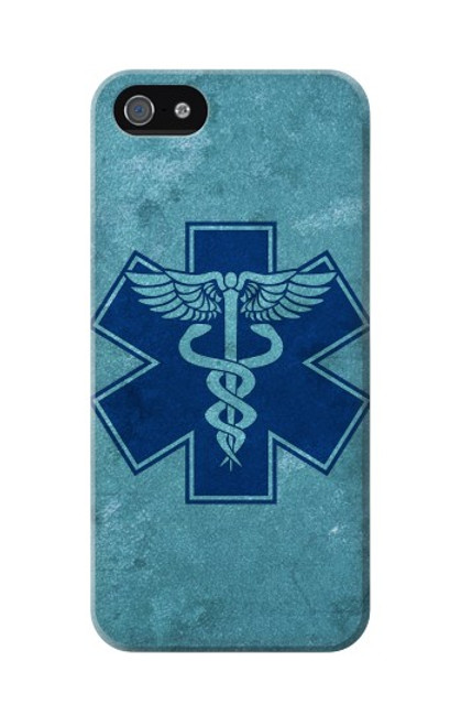 S3824 Caduceus Medical Symbol Case For iPhone 5 5S SE