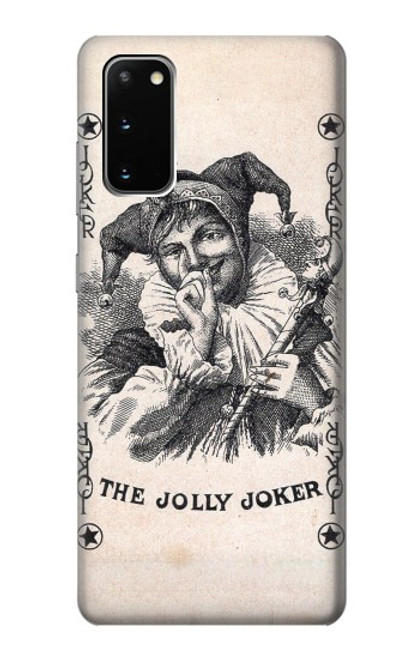 S3818 Vintage Playing Card Case For Samsung Galaxy S20