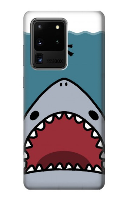 S3825 Cartoon Shark Sea Diving Case For Samsung Galaxy S20 Ultra