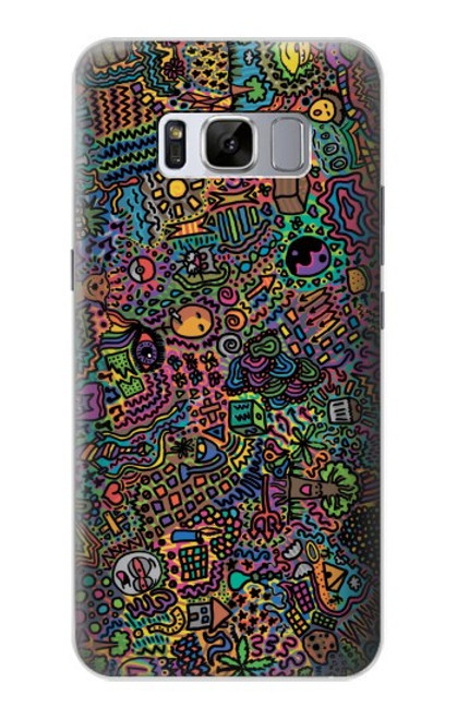 S3815 Psychedelic Art Case For Samsung Galaxy S8 Plus