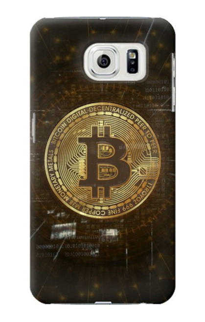S3798 Cryptocurrency Bitcoin Case For Samsung Galaxy S7 Edge