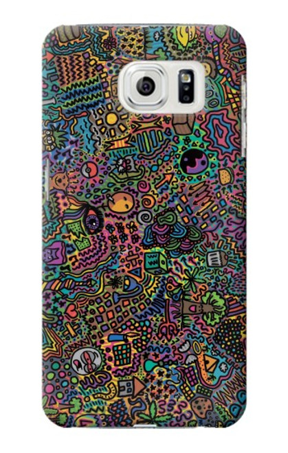 S3815 Psychedelic Art Case For Samsung Galaxy S7 Edge