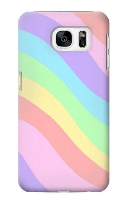 S3810 Pastel Unicorn Summer Wave Case For Samsung Galaxy S7