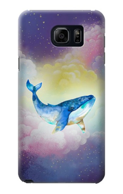 S3802 Dream Whale Pastel Fantasy Case For Samsung Galaxy S6 Edge Plus