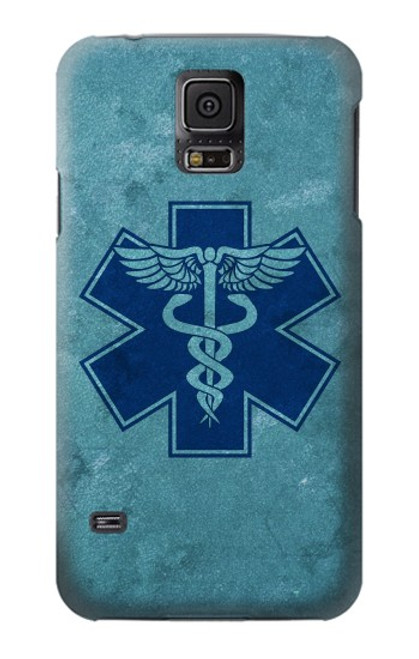 S3824 Caduceus Medical Symbol Case For Samsung Galaxy S5