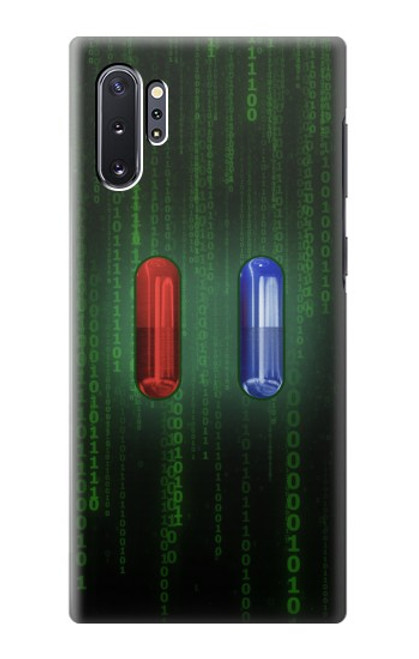 S3816 Red Pill Blue Pill Capsule Case For Samsung Galaxy Note 10 Plus