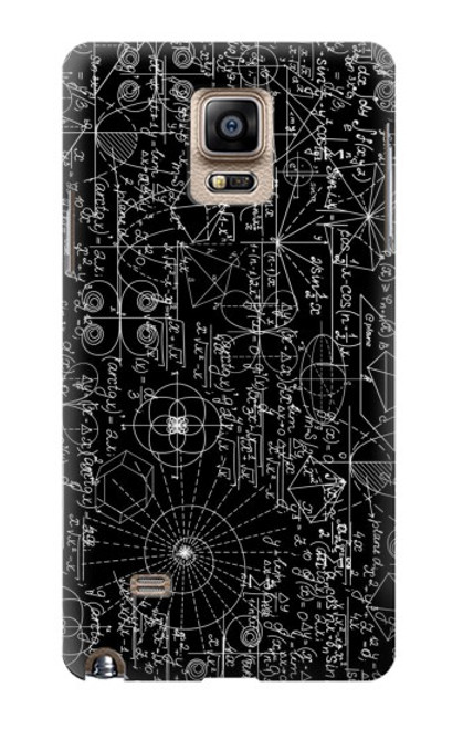 S3808 Mathematics Blackboard Case For Samsung Galaxy Note 4