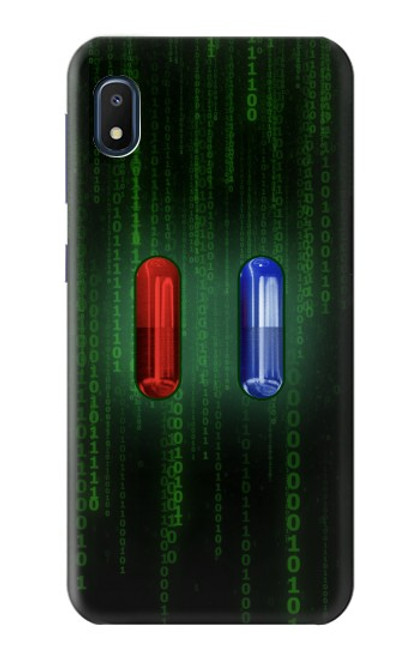 S3816 Red Pill Blue Pill Capsule Case For Samsung Galaxy A10e