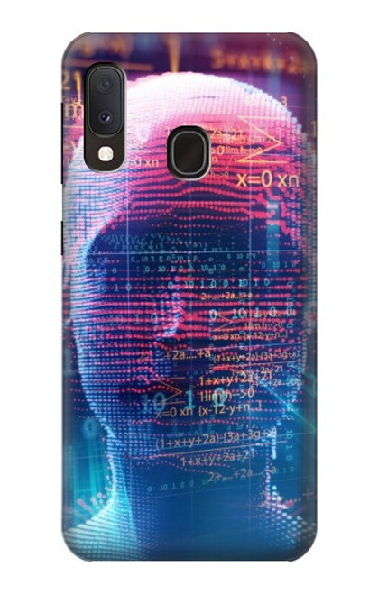 S3800 Digital Human Face Case For Samsung Galaxy A20e